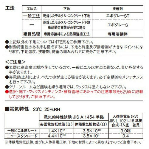 【東リ機能性シート】 機能性シート ニュースタンロード 【1m単位での購入可】