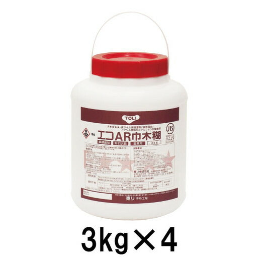 東リ接着剤エコAR巾木糊3kg×4缶/ケースARTHC-CAの商品画像