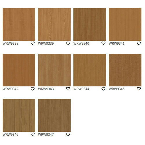 【立面仕上材】【東リ 立面仕上材】リアルデコ Wood Standard Wood Light Beige 1m単位 (WRW9331～WRW9347)