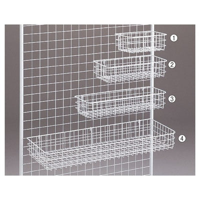 kp38-132-1-4 ネット用網カゴ 白 W84cm