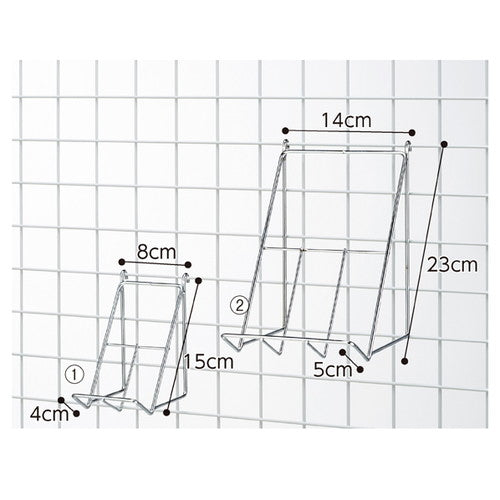 kp38-132-14-2 ネット用傾斜ブックフック W14×H23cm